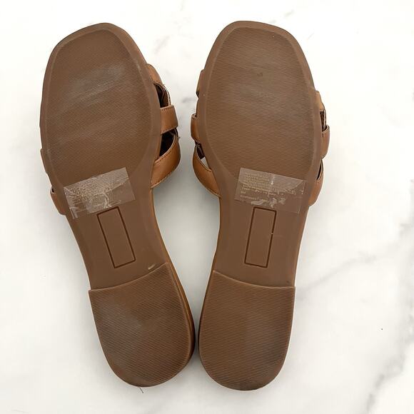Nordstrom Carolina Slide Tan Toffee Size 8 Sandals classic coastal boho chic - Picture 12 of 12
